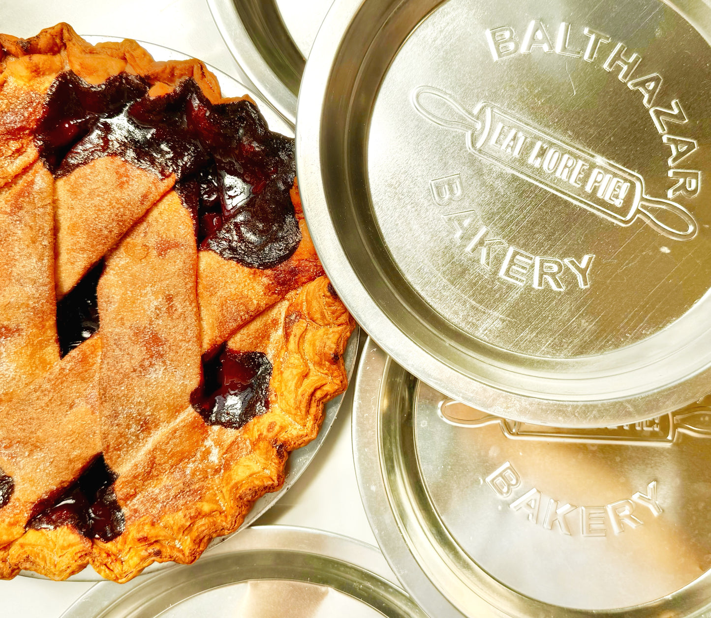 Bing and Sour Cherry Pie
