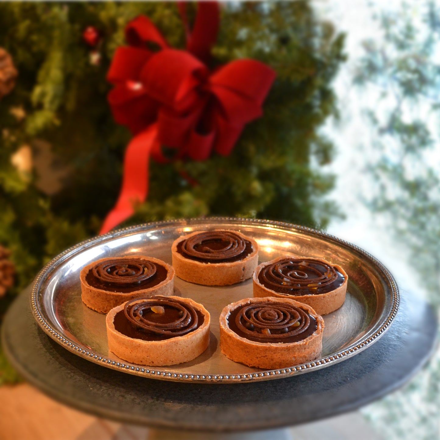 Chocolate Tangerine Tart