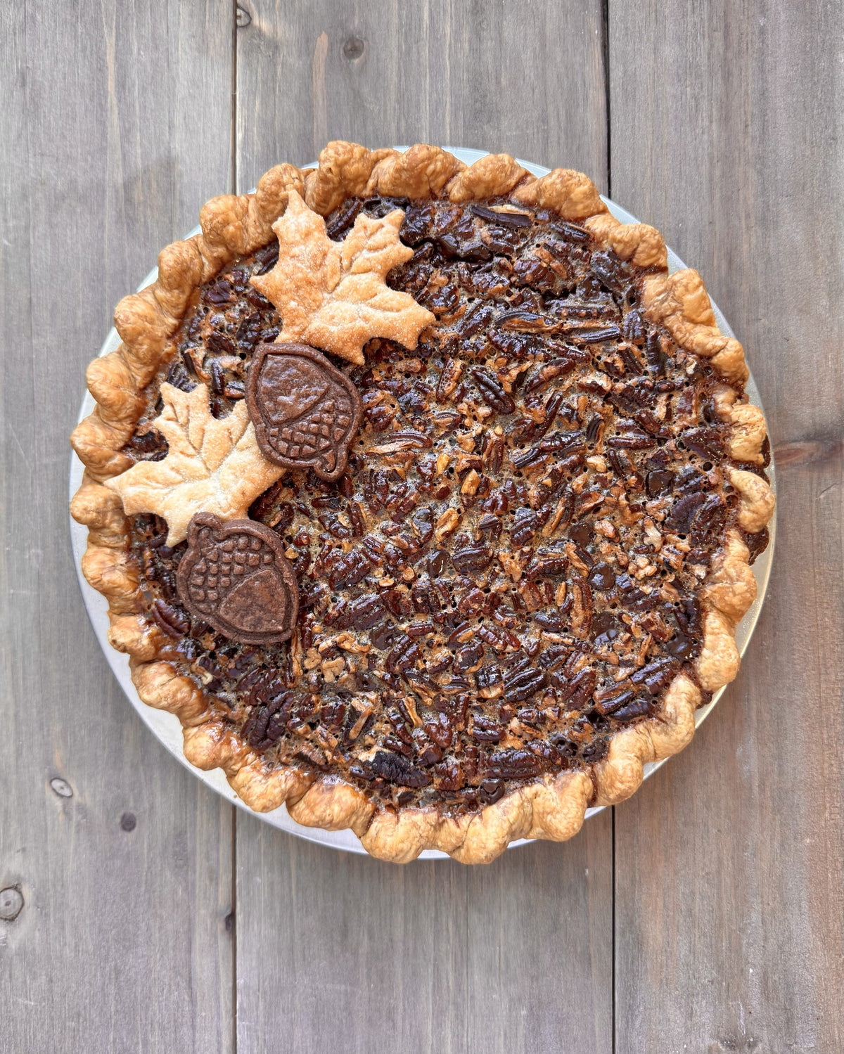 Chocolate Maple-Pecan Pie