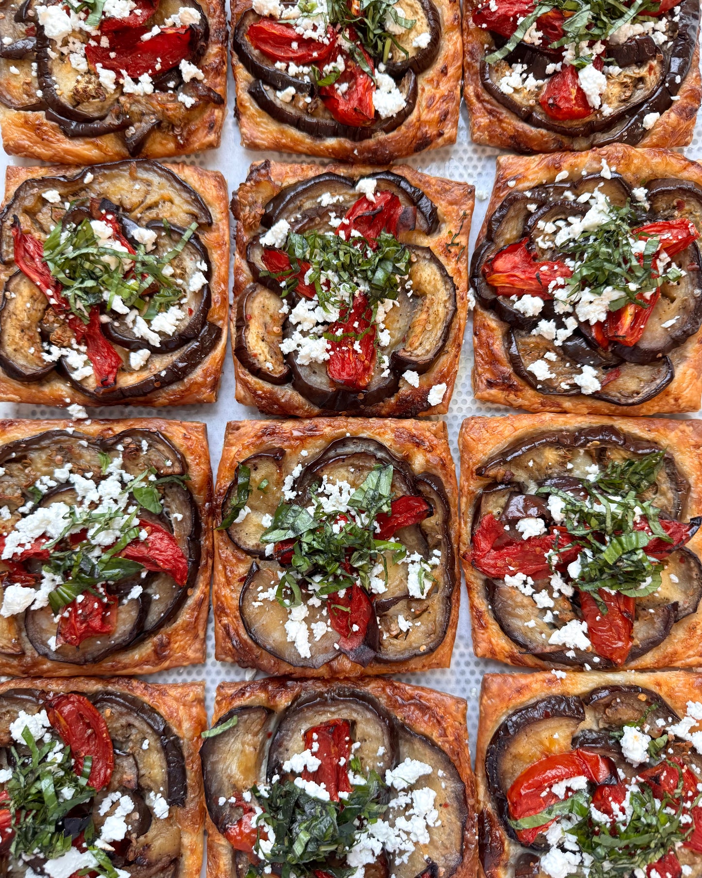 Tomato-Eggplant Pissaladiere