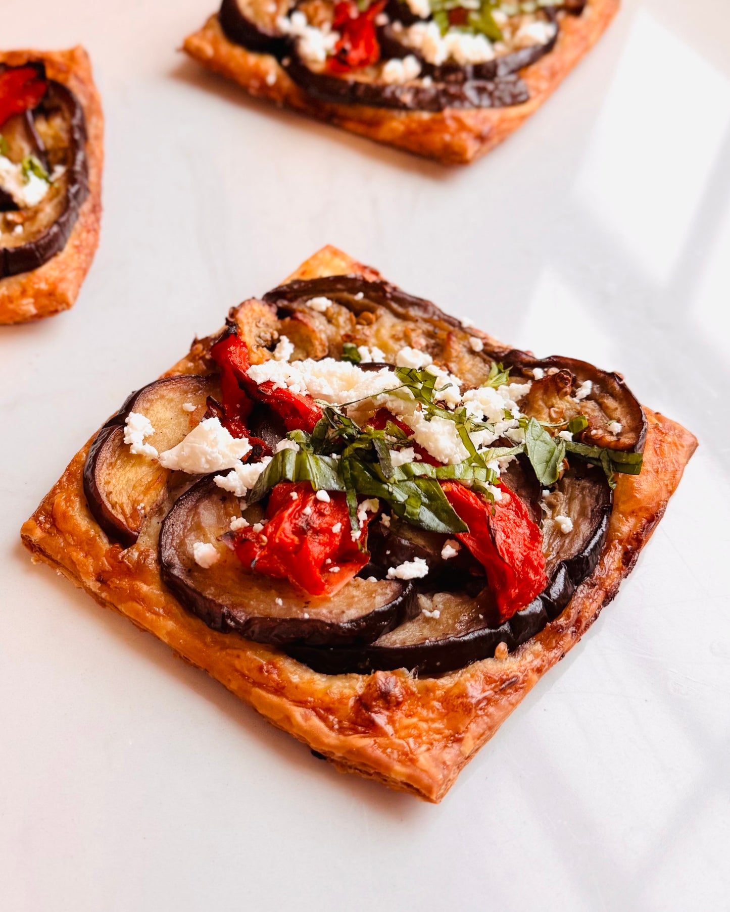 Tomato-Eggplant Pissaladiere