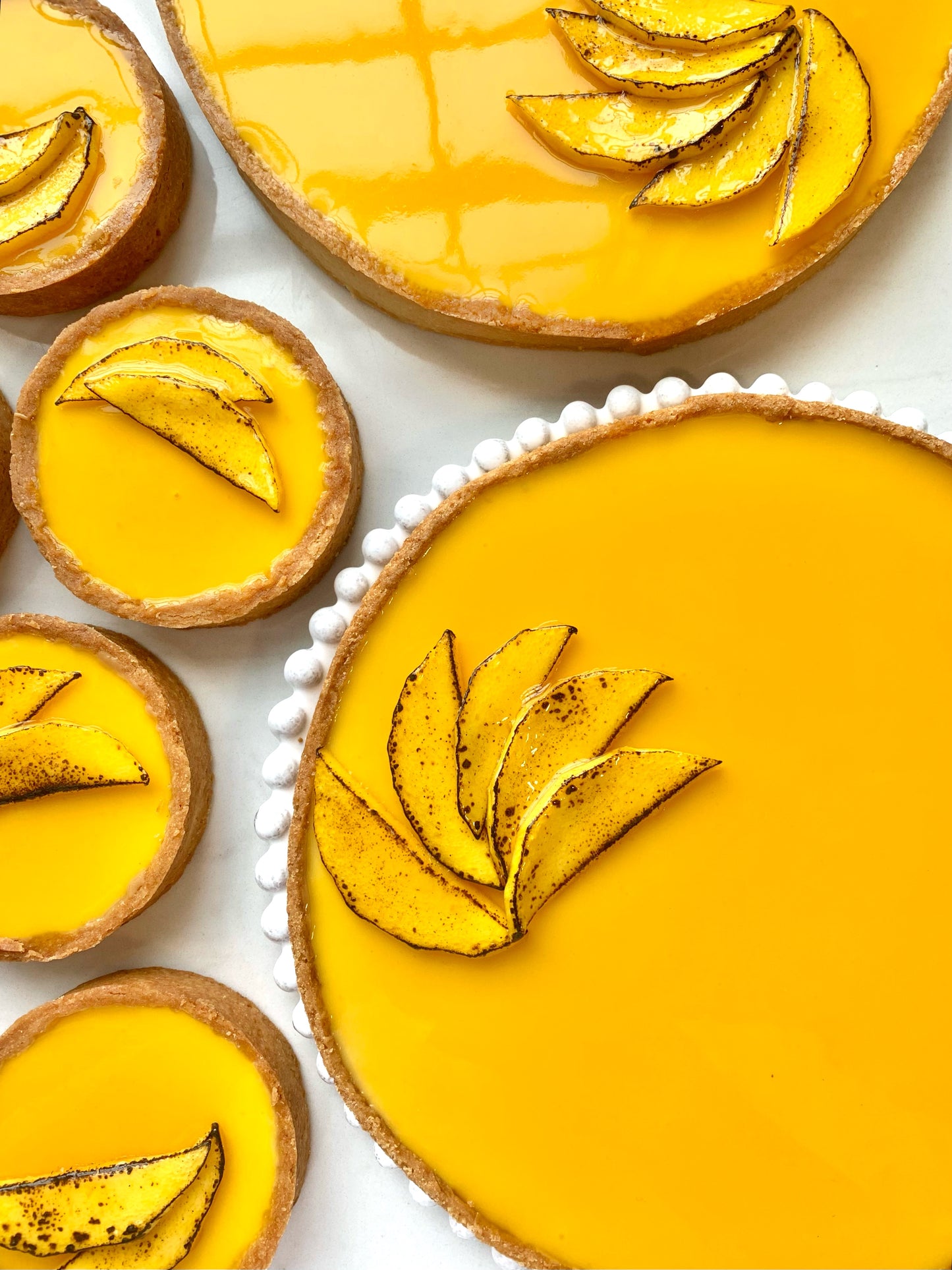 Mango-Passionfruit Tart