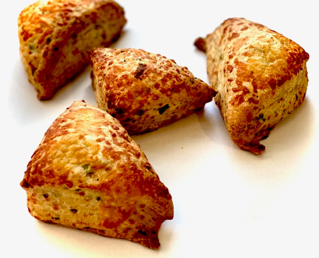 Cheddar-Scallion Scone