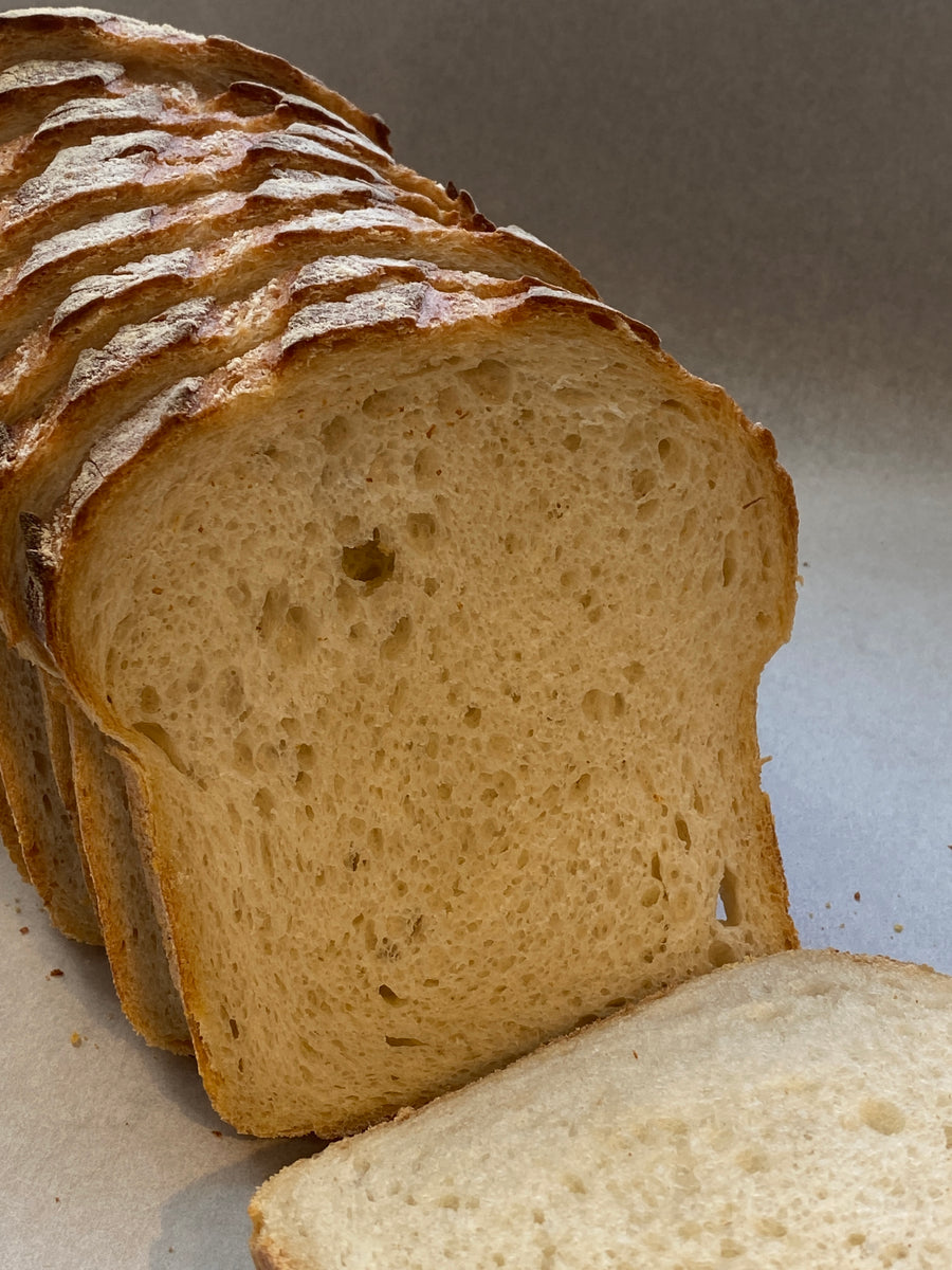 Sourdough Pan Loaf - Sliced — BREAD
