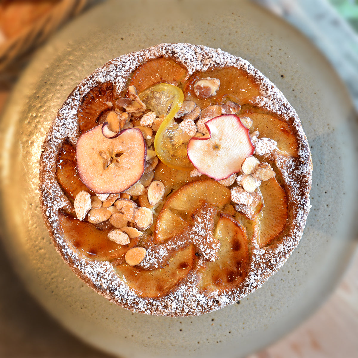 Apple-Lemon Torte