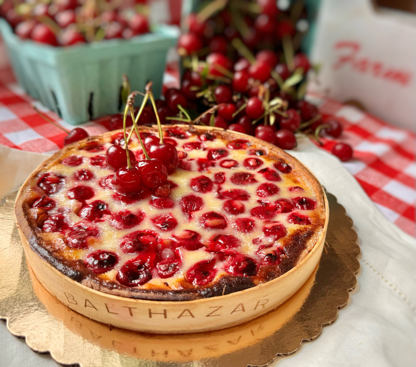 Sour Cherry Clafoutis