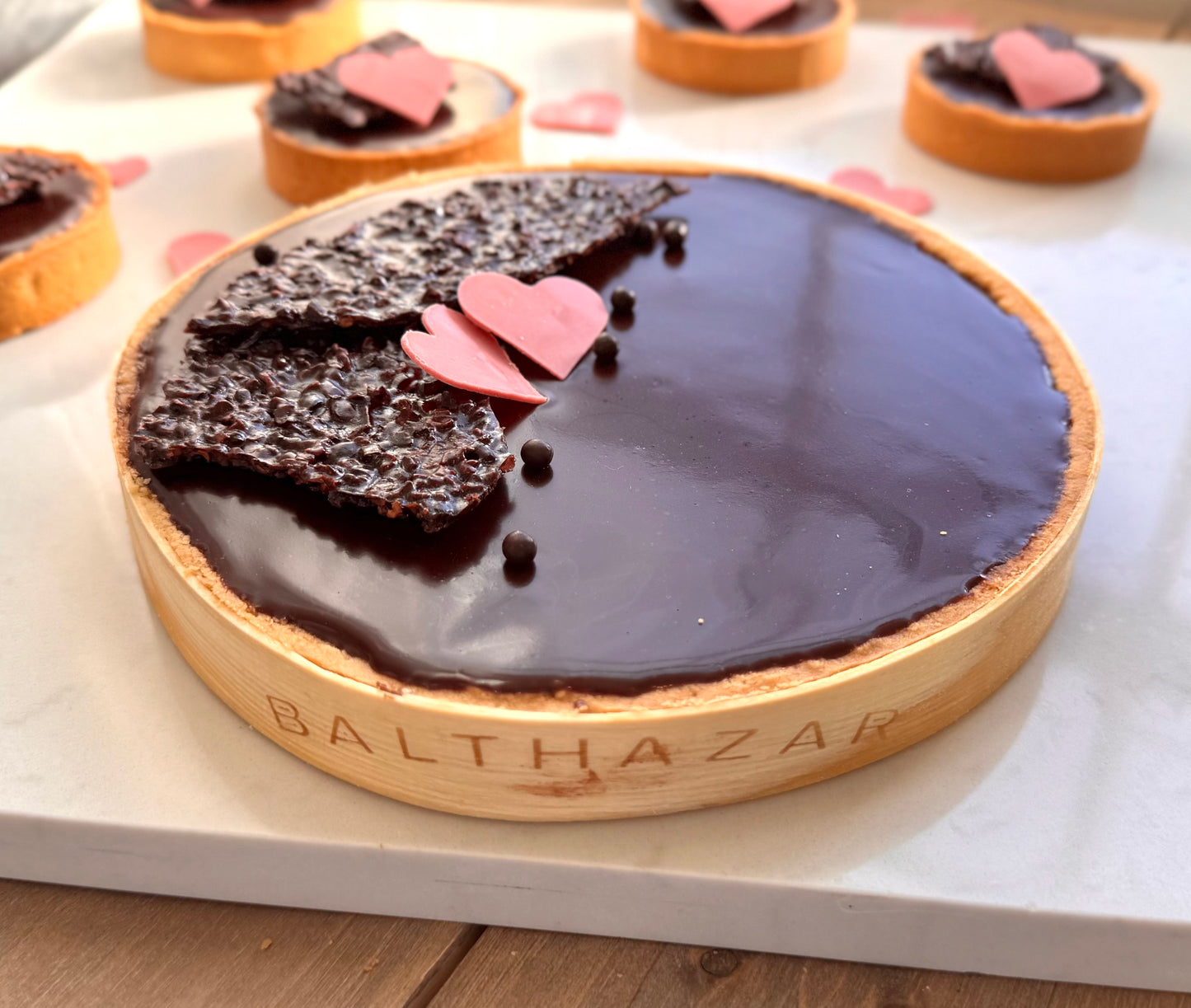 Chocolate-Passionfruit Cremeux Tart