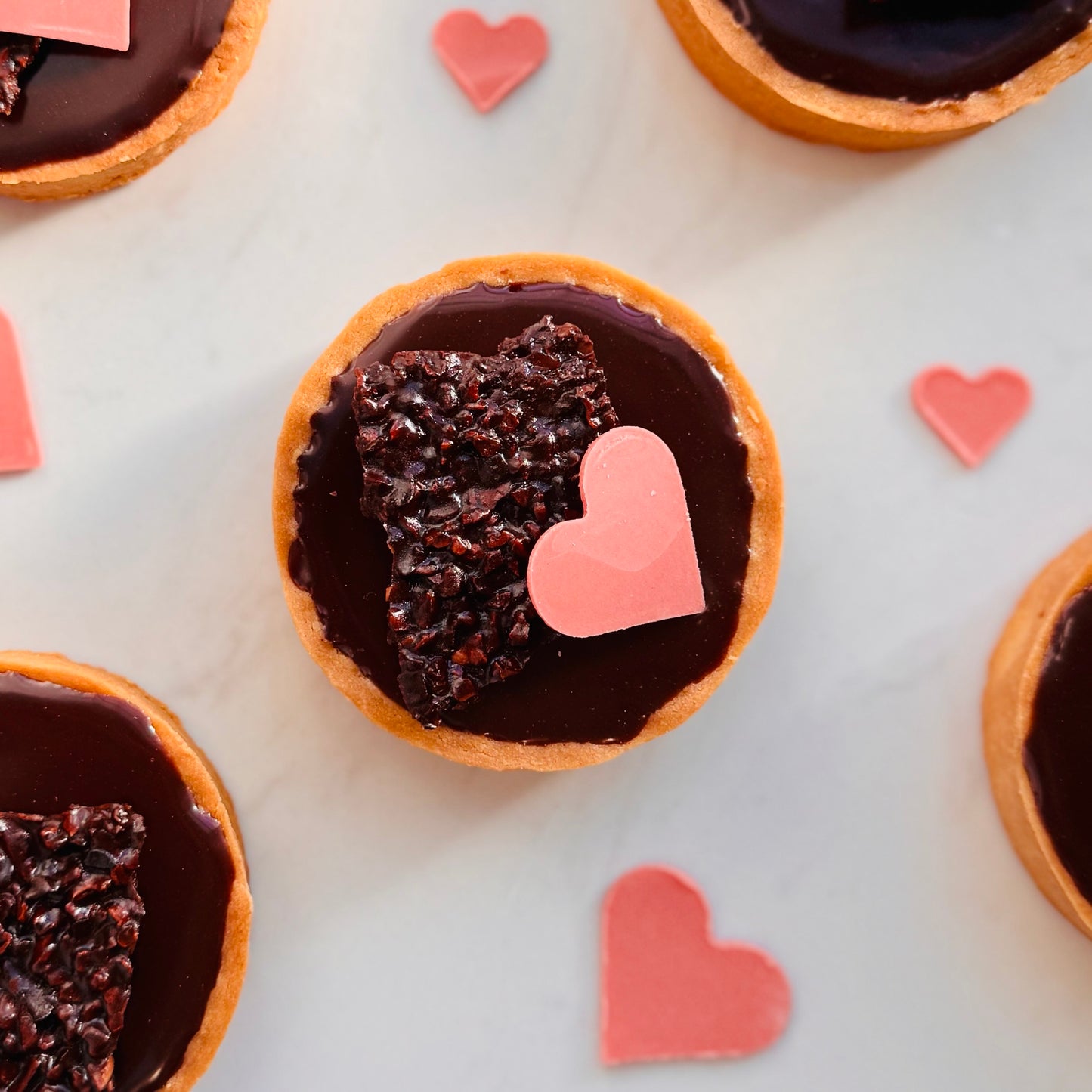 Chocolate-Passionfruit Cremeux Tart