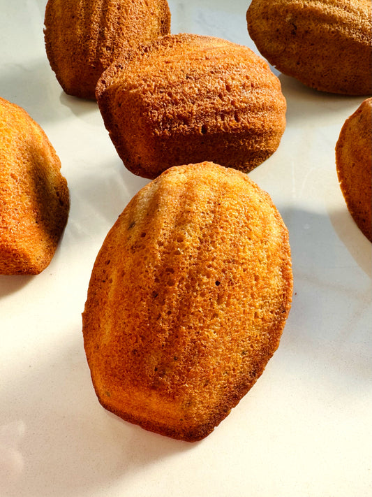 Citrus Clove Madeleines