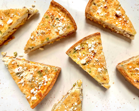 Benton's Bacon & Sweet Corn Quiche