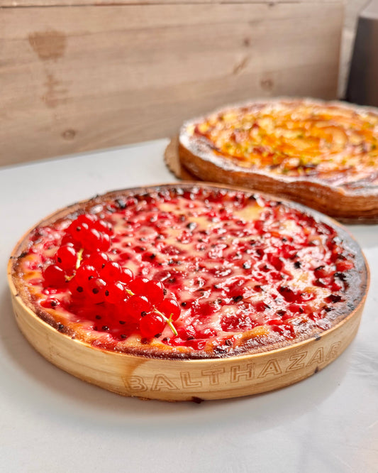 Red Currant & Raspberry Clafoutis
