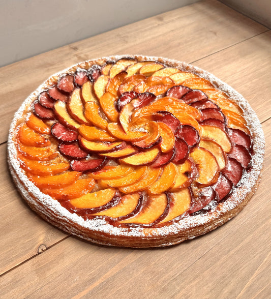 Stone Fruit Frangipane Galette