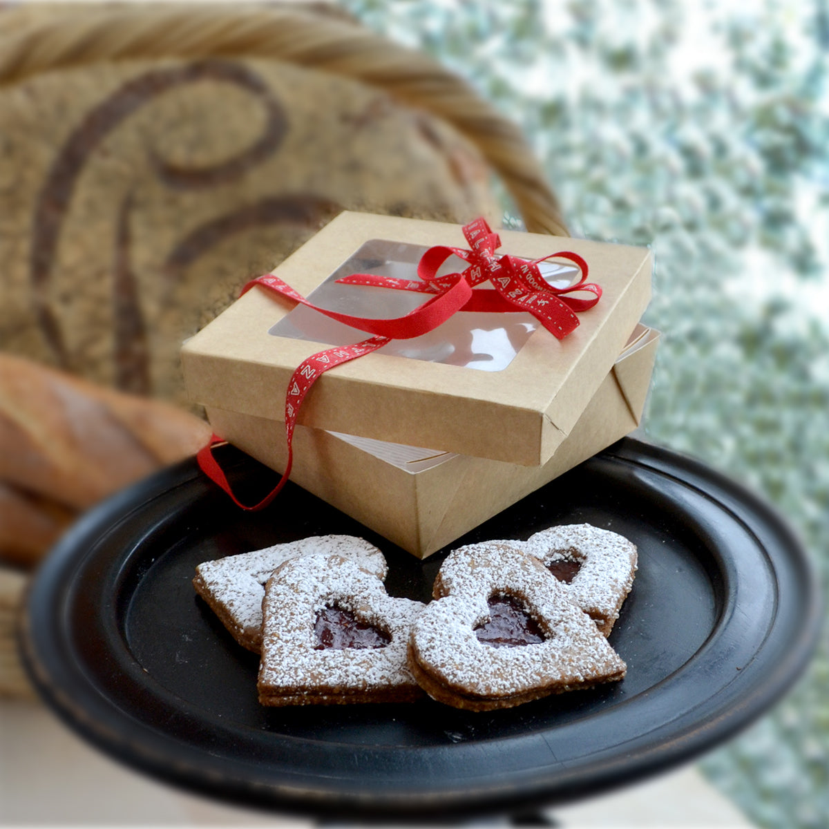 Linzer Heart Cookies