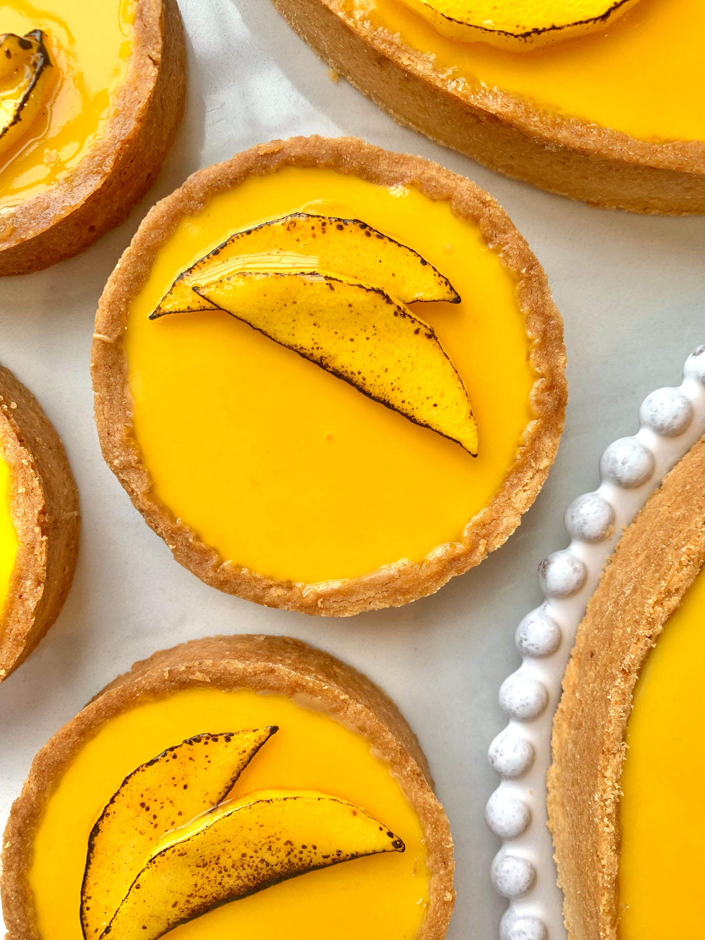Mango-Passionfruit Tart