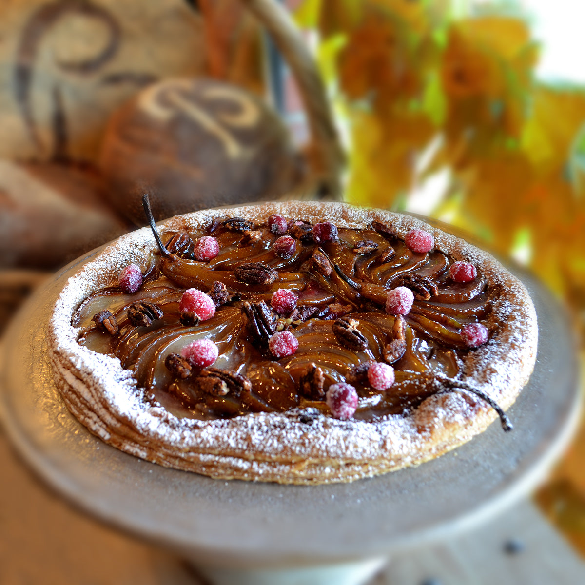 Pear & Cranberry Galette