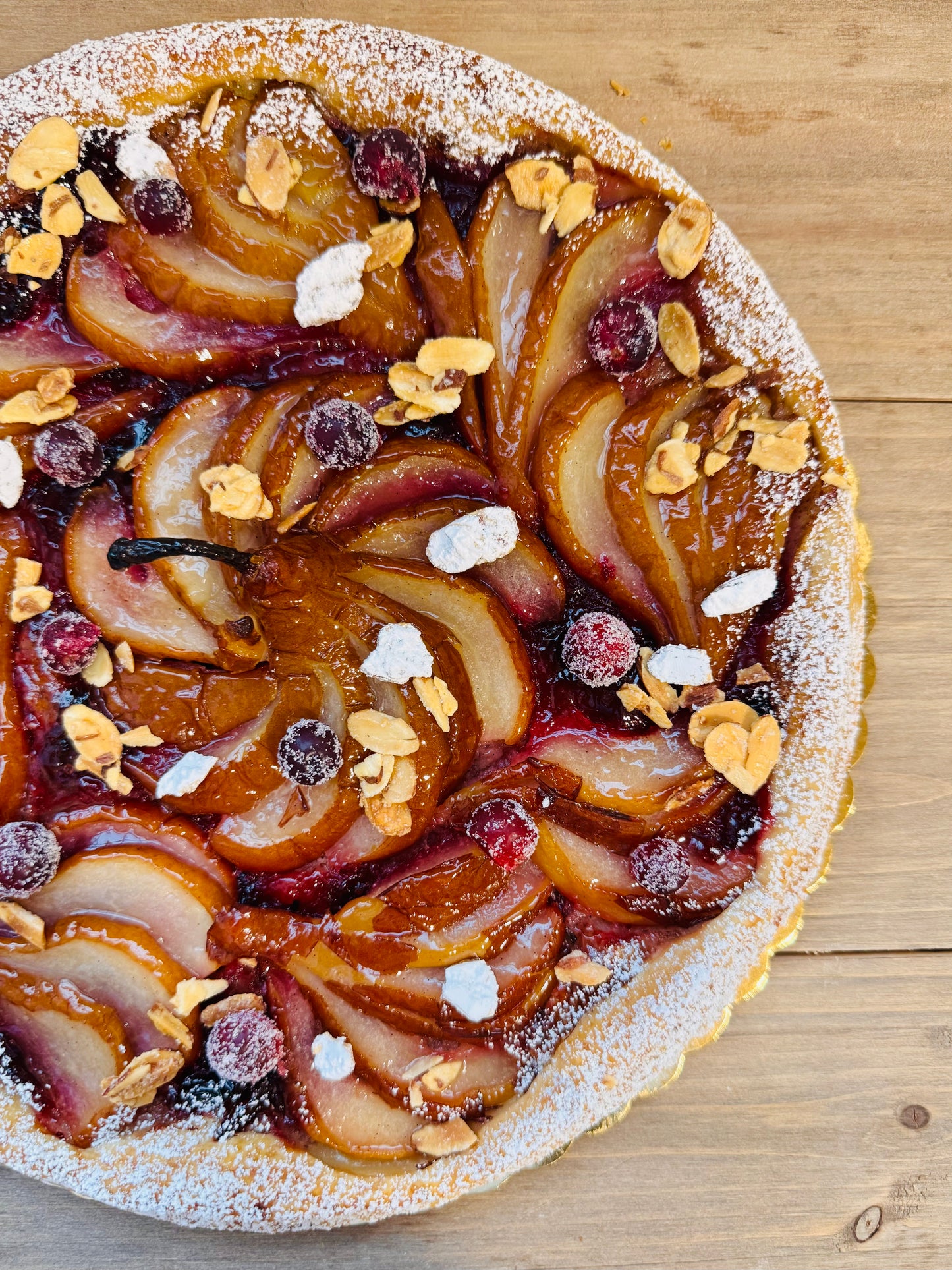 Pear & Cranberry Galette