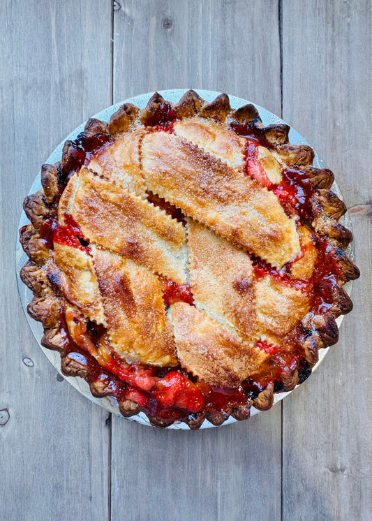 Strawberry-Rhubarb Pie