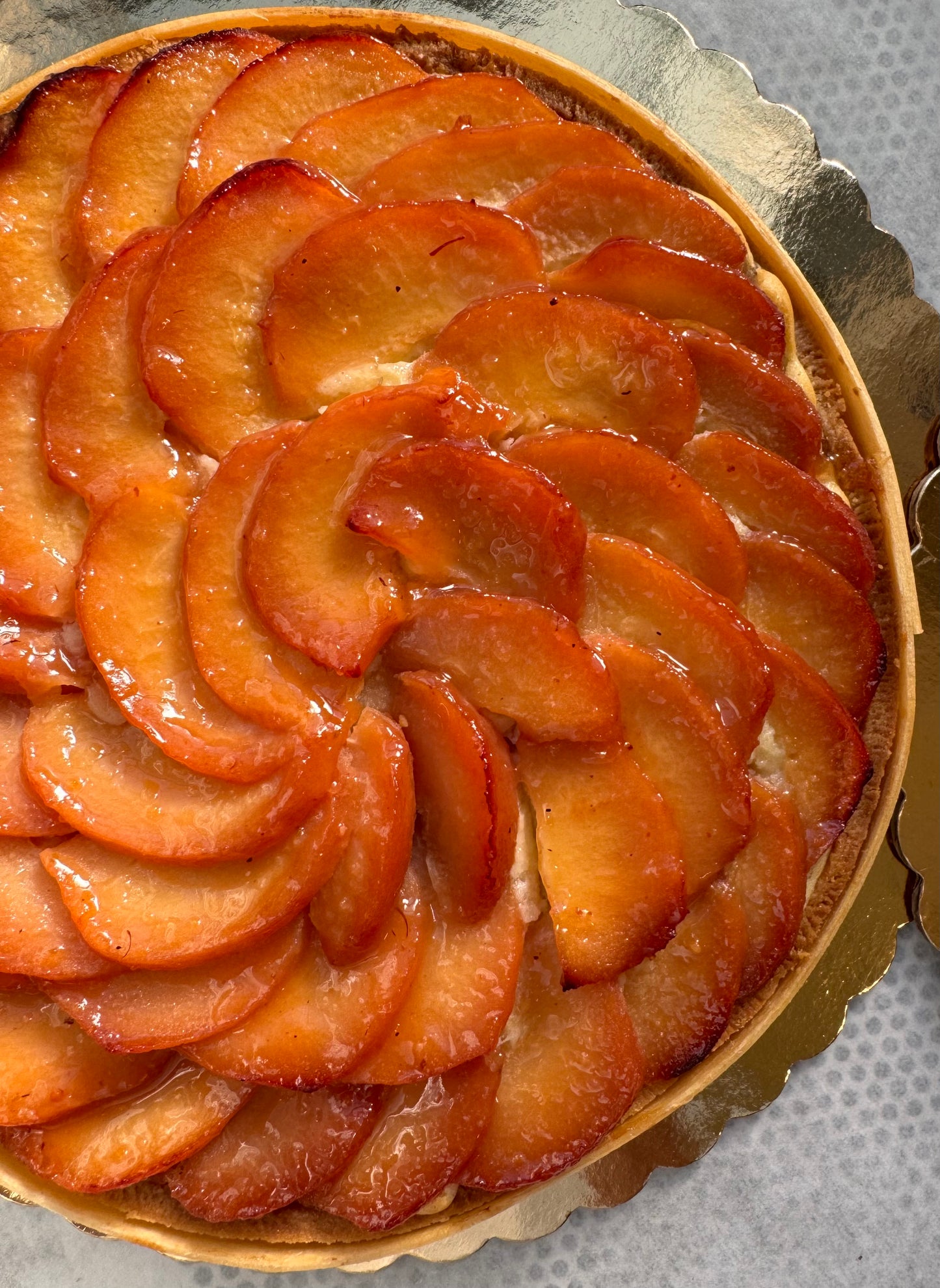 Quince-Mascarpone Tart