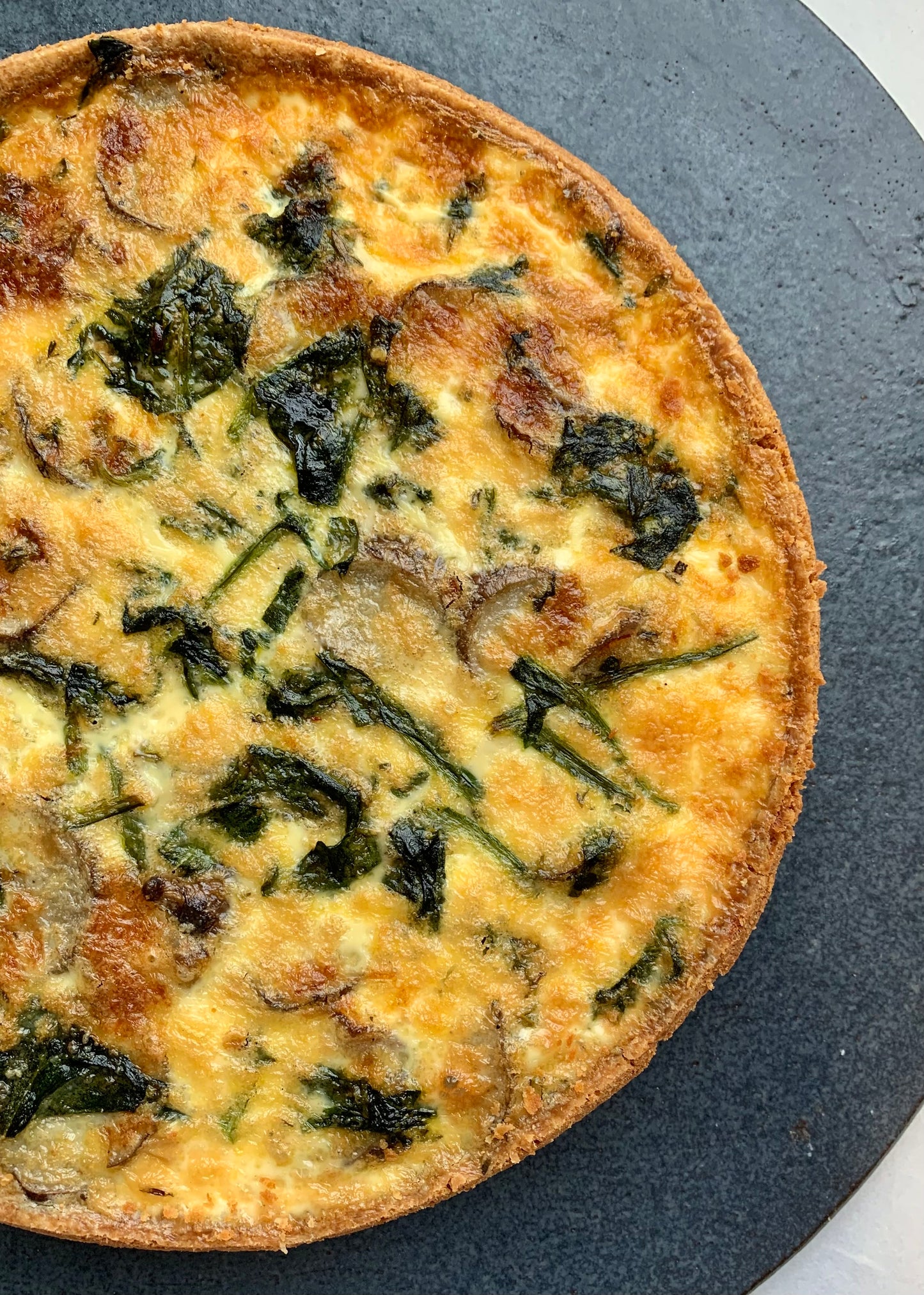 Winter Vegetable Quiche 9"