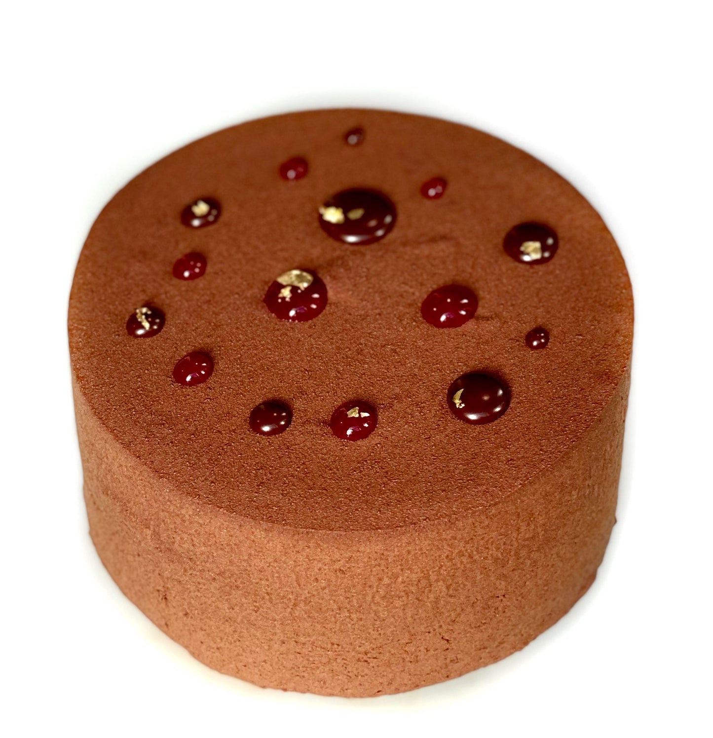 Chocolate-Raspberry Mousse Gateau