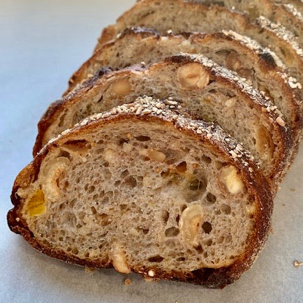 Fig Hazelnut Bread